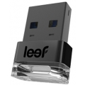 USB 3.0  32GB  Leef  Supra  (Charcoal Band) White LED,  Eng 4 Retail Pkg